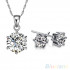 -30% KOMPLET BAMBINI BIAŁE ZŁOTO SWAROVSKI