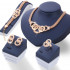 -40% Komplet GOLD CRYSTALS ZŁOTO 18K PIĘKNY