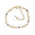 -50% BRANSOLETKA GOLDEN ELLIPSE CYRKONIE