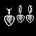 -30% KOMPLET SILVER HEART srebro