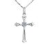 SREBRNY KRZYŻYK SWAROVSKI 001