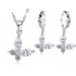 -50% KOMPLET BUTTERFLY CYRKONIE SREBRO