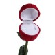 Czerwona róża piękne pudełeczko na pierścionek