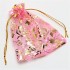 Ozdobne woreczki RÓŻE ORGANZA 7x9 cm JASNORÓŻOWE