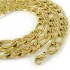 Łańcuszek PANCERKA FIGARO GOLD 7mm STAL złoty