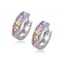 -20% Kolczyki PRINCESS srebrne SWAROVSKI kolor